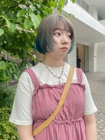 チクロヘアー(Ticro hair)&nbsp;@nkkn15 design turquoise