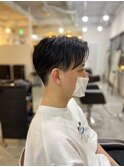 MEN'SHAIRアッシュブラックベリーショートダークアッシュ