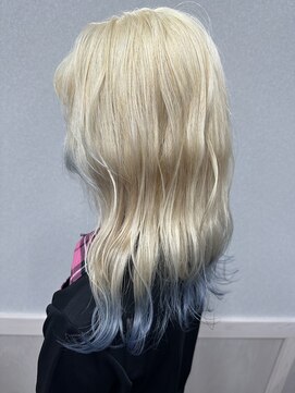 リミックスヘアー(Re:mix hair) ブロンド×エンドカラー