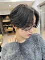 サンドハーツギンザ(sand Hearts ginza) 前髪なしハンサムショート[銀座駅/ショート/ボブ/縮毛矯正]