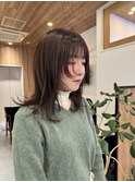 ミディアムレイヤー＊顔周り＊顔周りレイヤー＊レイヤーカット