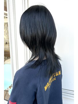 シャルティア(SHALLTIA) ブラックウルフ【山口市美容室】【山口市ウルフ】