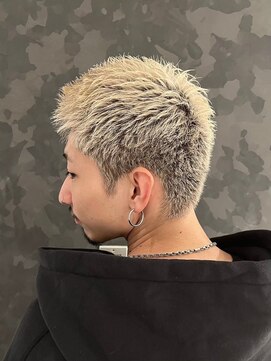 ヒロギンザバーバーショップ 大宮店(HIRO GINZA BARBER SHOP) スパイキーショート