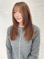 ナジック(749)&nbsp;髪質改善ストレート×顔周りレイヤー