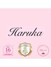 [Haruka指名］似合わせ顔まわりカット＋カラー 定価￥12750