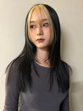 ノラ シブヤ(NORA) レイヤーカット/デザインカラー/ブロックカラー/インナーカラー