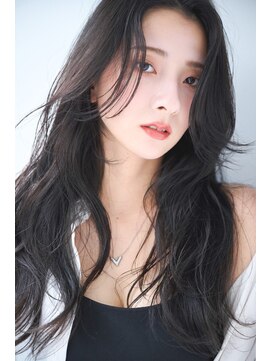 リトル 久留米(little) 大人小顔魅せロングレイヤー韓国風ヘア