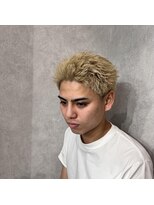 デン 仙台店(DEN)&nbsp;フェザーパーマ/スパイキーショート[榴岡/メンズ/理容室]