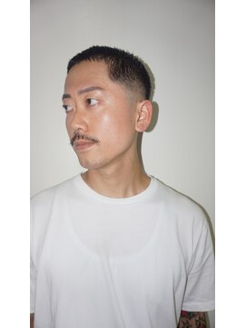 メリケンバーバーショップ トーキョー(MERICAN BARBERSHOP TYO) メンズカットアップバングスパイキーショート(ヌマタユウト)68