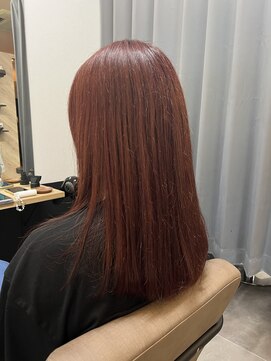 テーラヘアー 公津の杜店(TELA HAIR) ブリーチなしレッド！