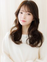 カバーヘア ブリス 大宮西口(COVER HAIR bliss)&nbsp;美髪黒髪アッシュウェーブパーマ韓国風巻きロングZ大宮30代40代