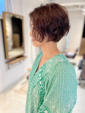 リンカラン ルリエ(LINGKARAN Relier) パーマボブ