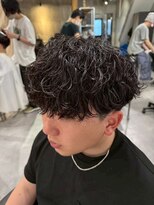 ビカムメンズヘアー 栄店(become men's hair)&nbsp;波巻きパーマ/縦落ちパーマ