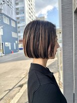 テンション(tension)&nbsp;プレイングカラーブリーチカラーボブ札幌大通バスセンター