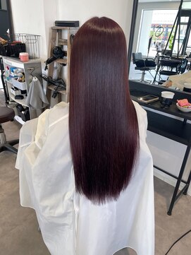 ナンバー(number+) 20代30代艶髪ラベンダーピンク