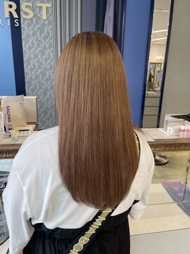 コワファースト 大分(COIFF1RST) ブリーチあり!ベージュカラー