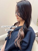 ユニカ オレ(UNIKA ore)&nbsp;髪色規定厳しい職場でもオススメ隠れるインナーカラー