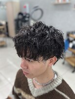 アッシュ 高幡不動店(Ash) 立川メンズ縮毛矯正ニュアンスパーマ髪質改善シャドウパーマ
