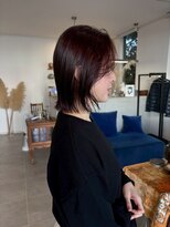 O&nbsp;20代30代40代大人可愛いこなれひし形ネオウルフ顔周りレイヤー