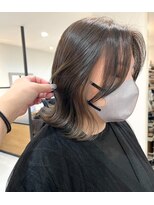 フリッカ(Flicka)&nbsp;ブリーチイヤリングカラー/グレージュ/ミルクティーベージュ