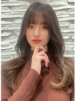 スーリール 久留米花畑店(Sourire) 【_myumyu_0】 10代/20代/30代/ロング/レイヤー/顔周りカット