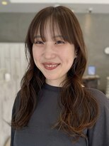 アトロ(Atoro)&nbsp;梅田/レイヤー/ボブ／暗めカラー/グレージュ/ニュアンスカラー