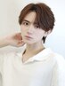 メンズカット+縮毛矯正+フルカラー¥29700(表参道/メンズパーマ/men’s/眉毛)