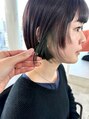 ワク(WAKU)&nbsp;隠せるインナーカラーでさりげないお洒落 #ケアブリーチ