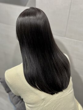 イオ 渋谷(io) 地毛風グレージュ/地毛風カラー/ブリーチなし/透明感グレージュ