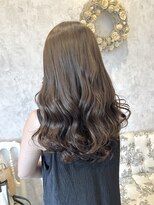 ディーヴァヘアーエズ(DIVA hair Eze) ブリーチなしカラー◎ロンググレージュ韓国風レイヤー小顔