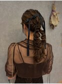 結婚式ヘアセット