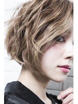 ミエルヘアーエスト 新宿店(mielhair est)&nbsp;ベリーホワイトアッシュスタイル