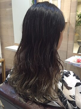 オーブ ヘアー ビーヴ 調布店(AUBE HAIR beve) グラデーション×ルーズウェーブ