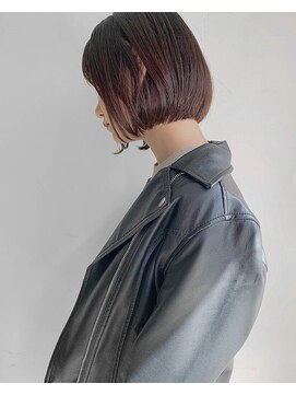 ムク(MUKU) 冬は外ハネボブより、まとまるボブ