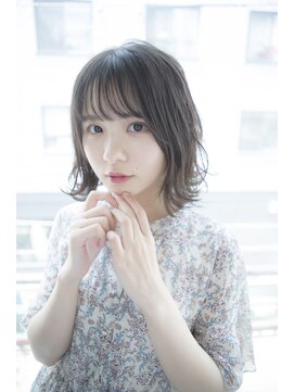 サロンドミルク 原宿(salon de MiLK) 【salon de MiLK 原宿】ゆるウェーブ×スモーキーベージュ