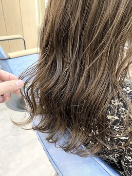 ロアヘアーコーディネート 京都駅前店(LoRE hair coordinate) LoRE☆裾波巻き×ヌーディーベージュ