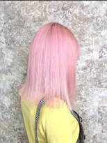 ゴリラビスケッツ(GORILLA BISCUITS) 褪色綺麗なピンクヘアー