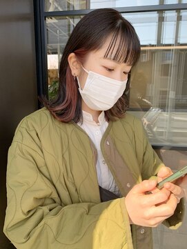 ニキータ(Nikiita) インナーカラー×ピンク B8626