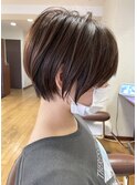 首が綺麗に見える大人美人ショート　【福岡 聖容】