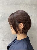 骨格補正カット ショートヘア ショートボブ 小顔カット