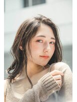 リュヌ ホロスコープ(lune horoscope) 大人可愛い最新ロングレイヤーカット/透明感ベージュ