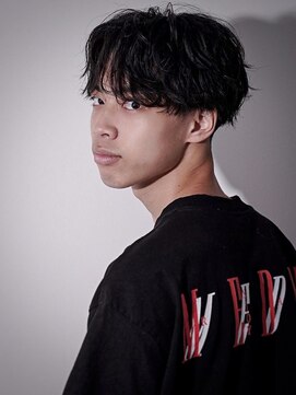 グロウ 天神店(growth) センターパート×無造作スパイラル