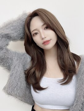 アフロートリノ(AFLOAT Leino) 吉武満里奈20代30代40代2wayバング韓国ミディアムセミディ