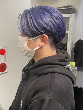 ココ 本八幡(KOKO) 波巻きツイストスパイラルフェザーパーマ刈り上げセンターパート