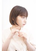 ショート・ミニボブ・シルキーベージュ