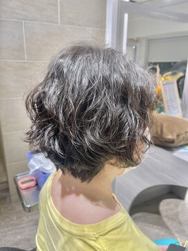 ブロッサム 保谷(Blossom) 20代30代40代モテ髪ふんわりカールショート抜け感小顔