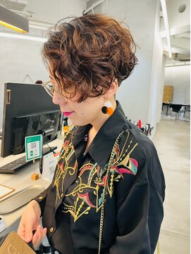 オーク あざみ野(OAK) ハンサムショート×パーマ