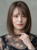 イオ 本厚木(io)&nbsp;20代30代ミディアム顔周りレイヤーカット髪質改善トリートメント