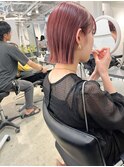 ミニボブブリーチカラー 新宿