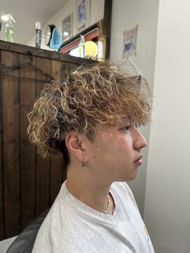 バーバーアンドビューティ シュプリーム(Barber&Beauty Supreme) ツイスパ.金メッシュ